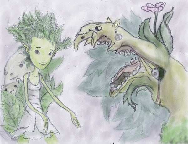 Moss Folk and the Spirit Plant