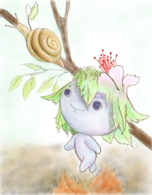 Pixie Wisp on a Journey